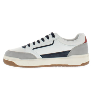 Armata di Mare Scarpe Uomo Sneakers Casual Stringate con Soletta Rimovibile in Memory Foam AMU S25D737 Off White