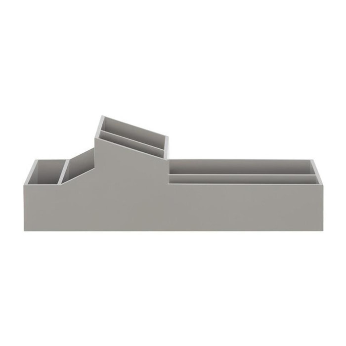 compartiment de rangement double ABS SKYLINE Taupe Spirella