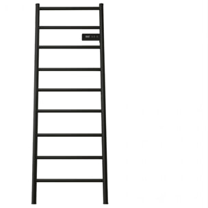 Toallero eléctrico alto con forma de escalera color negro NTW STAIR B PURLINE