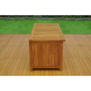 Coffre de rangement teck ELVI
