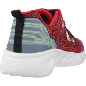 Zapatillas Niño de la marca GEOX  modelo J ASSISTER BOY ROJO