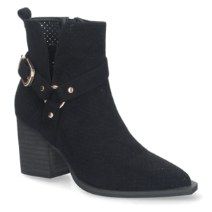 Botines de Mujer con Tacón Campero Elegantes