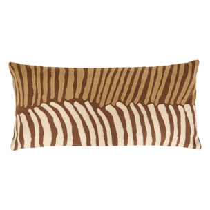 Coussin Hary marron 75x35cm