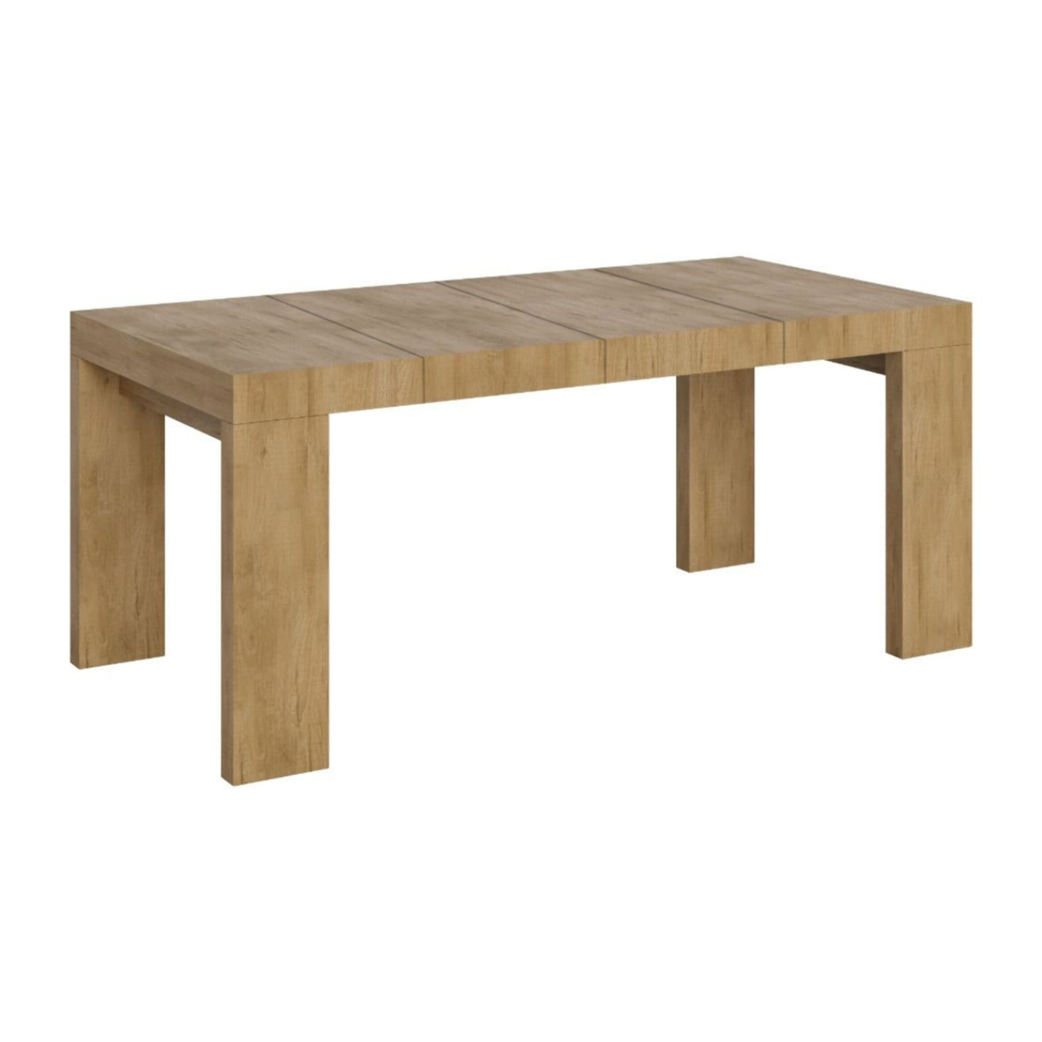 Table extensible 90x120/224 cm Roxell Premium Chêne Nature