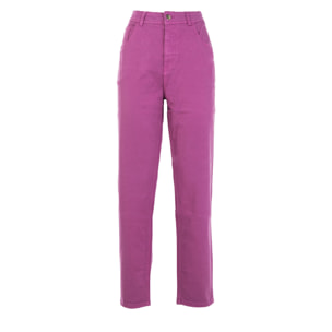 REIGN pantalone donna rosa loto