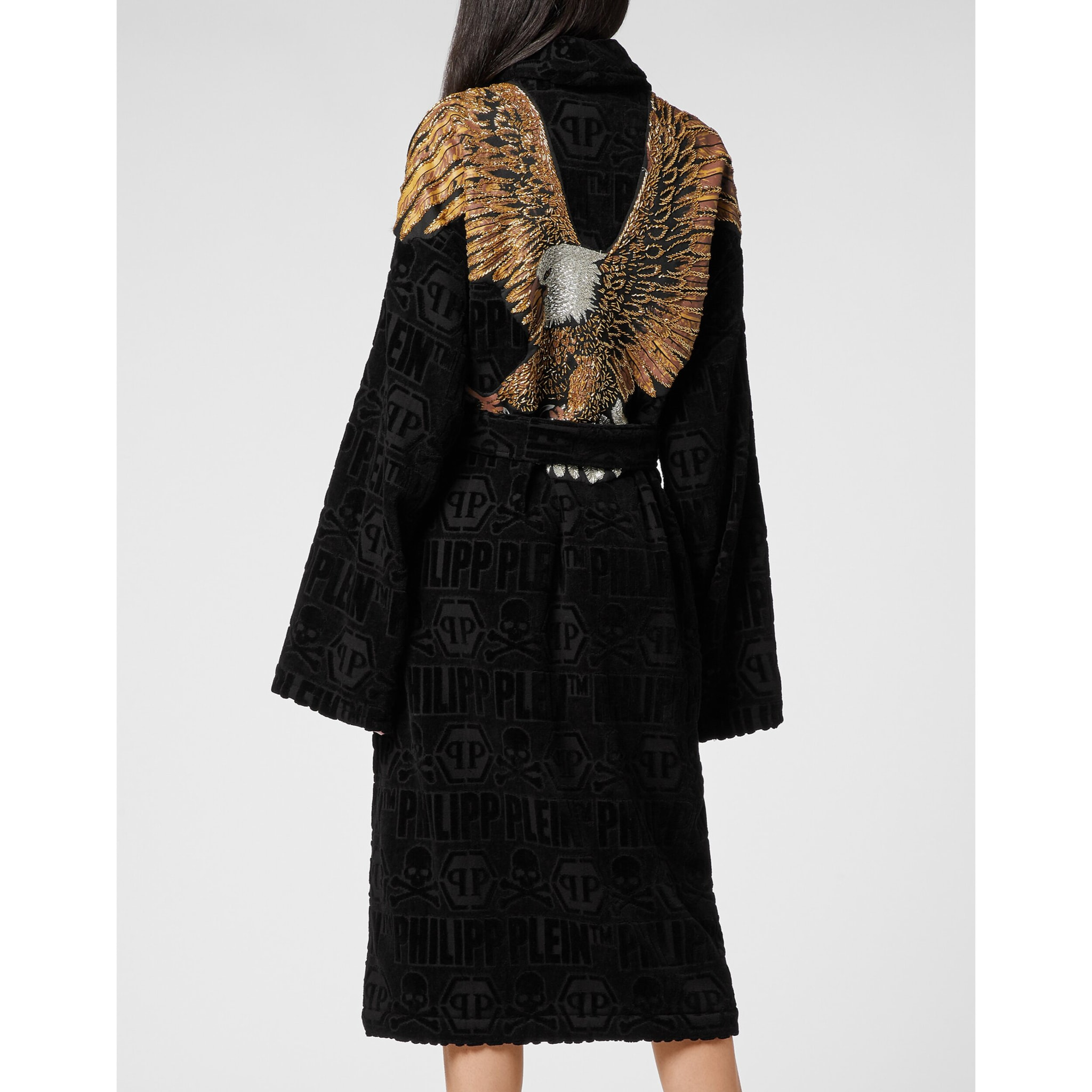 PHILIPP PLEIN Bathrobe EAGLE