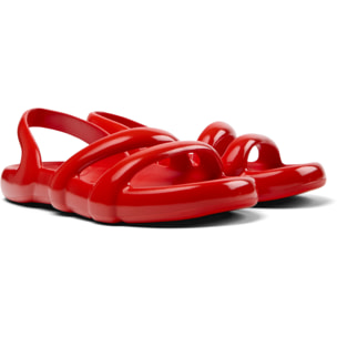 Sandalias - CAMPER Kobarah Flat - Rojo - Sintético