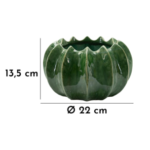 CACHEPOT CACTUS CM Ø 22X13,5