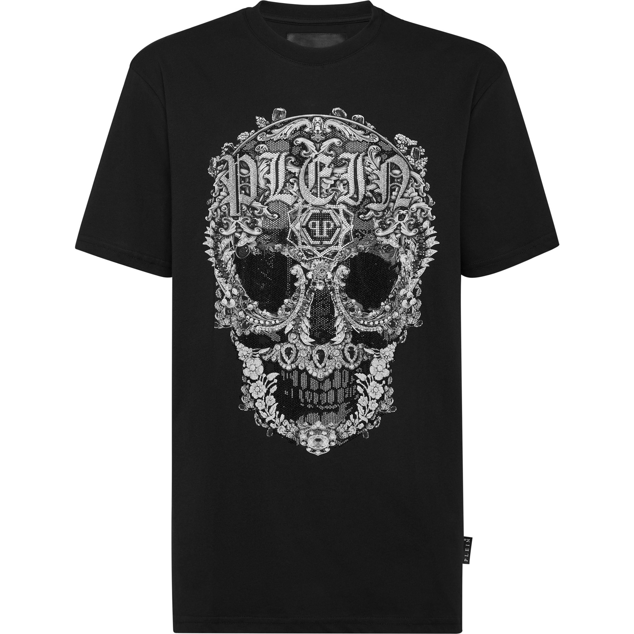 PHILIPP PLEIN Maglietta a girocollo SKULL