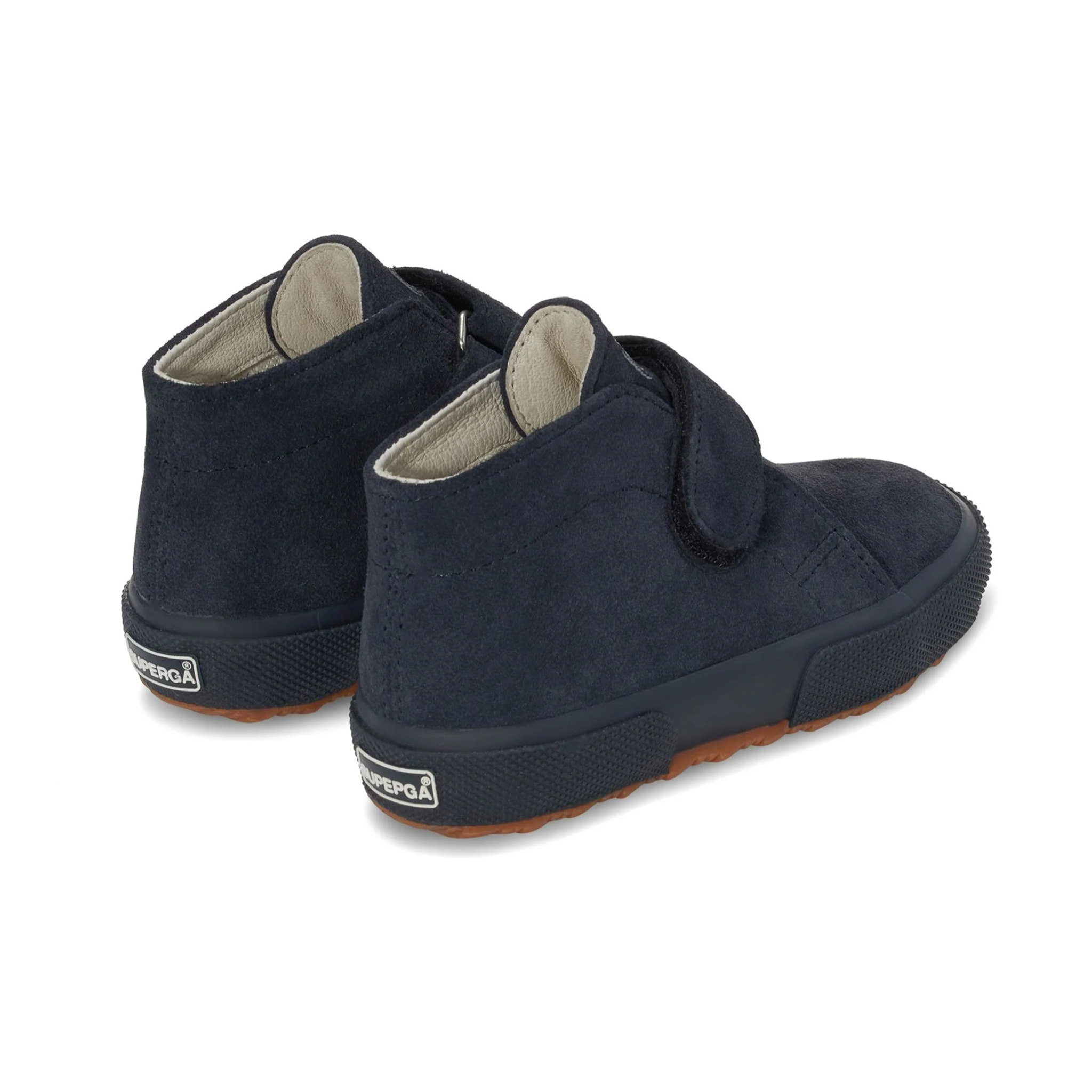 Stivaletti Superga Bambino Blu 2173 Kids Strap Suede