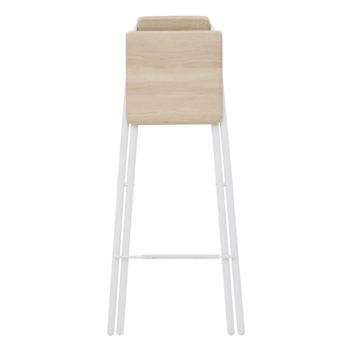 Chaise de bar Louna H.98cm beige