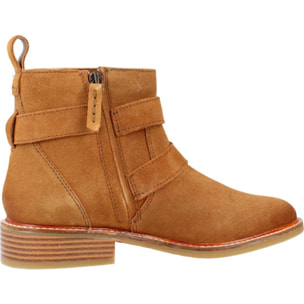 Botines Mujer de la marca CLARKS  modelo COLOGNE BUCKLE Brown