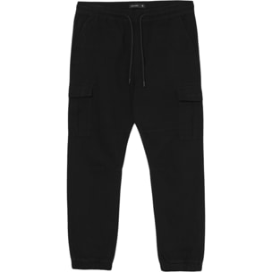 Pantalone jogger con tasconi