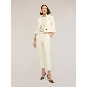 Motivi - Giacca spencer The Tailoring Lab - Bianco