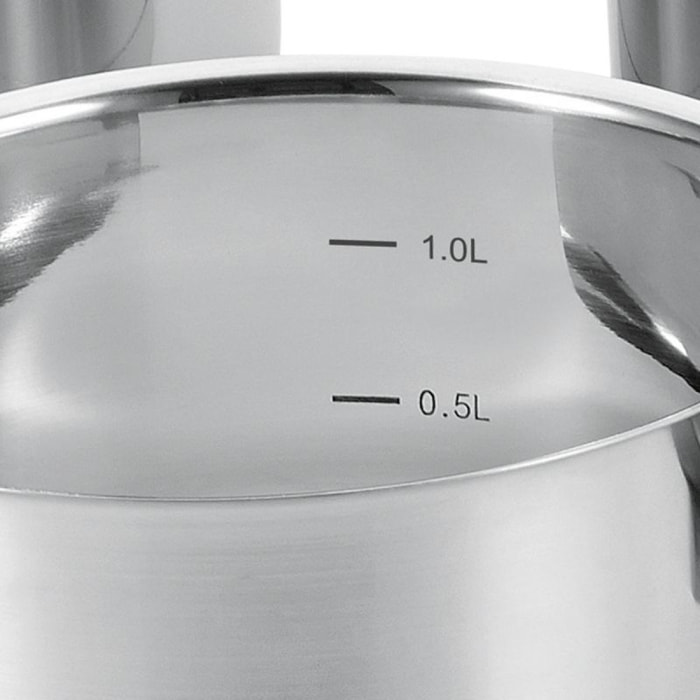 Batterie De Cuisine 8 Pieces Inox Classbach C-KTS4017