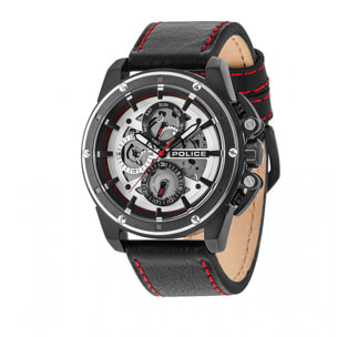 Reloj Police R1451277001 Hombre Analogico Cuarzo con Correa de Piel