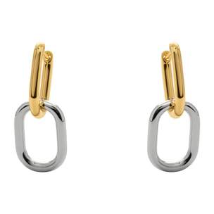 Pendientes acabado en oro amarillo de 18k