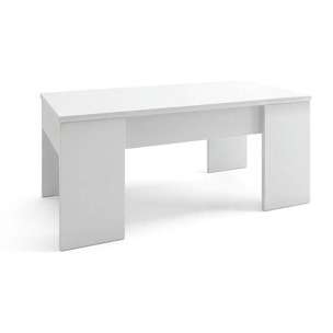 Mesa de centro elevable Vita Blanco Artik (Blanco Mate)