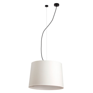 CONGA Lampe suspension noir/beig ø450