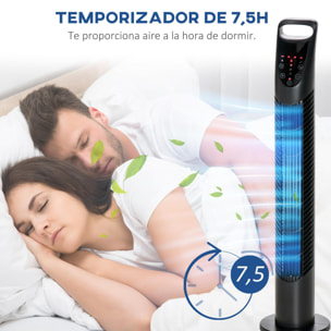 Ventilador Torre con Mando a Distancia 3 Niveles de Velocidad