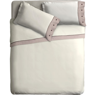 Completo letto Naturale IPERSAN Puro Cotone Rigato