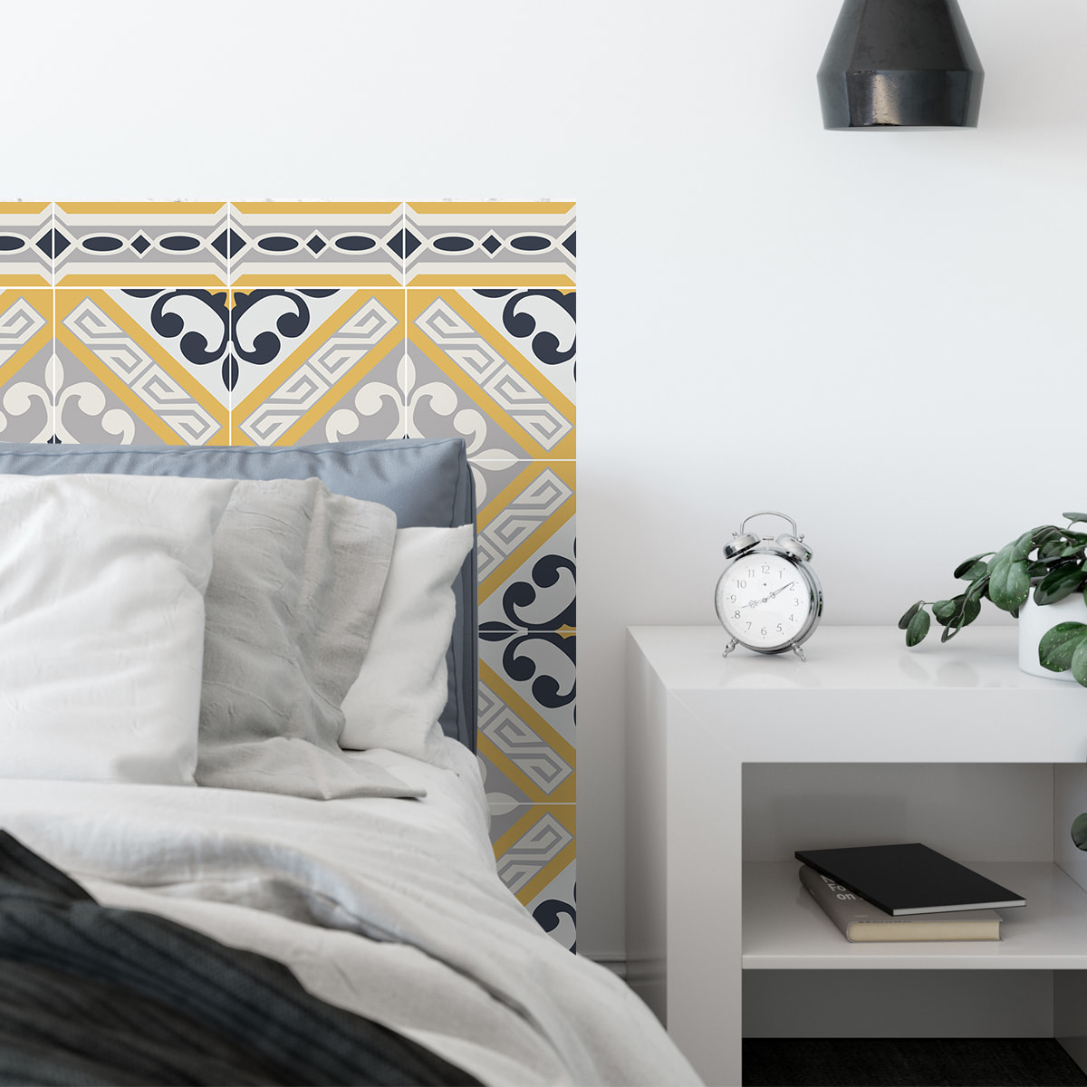 Stickers adhesivos de CERAMIKO - Aristocracy yellow 100x100