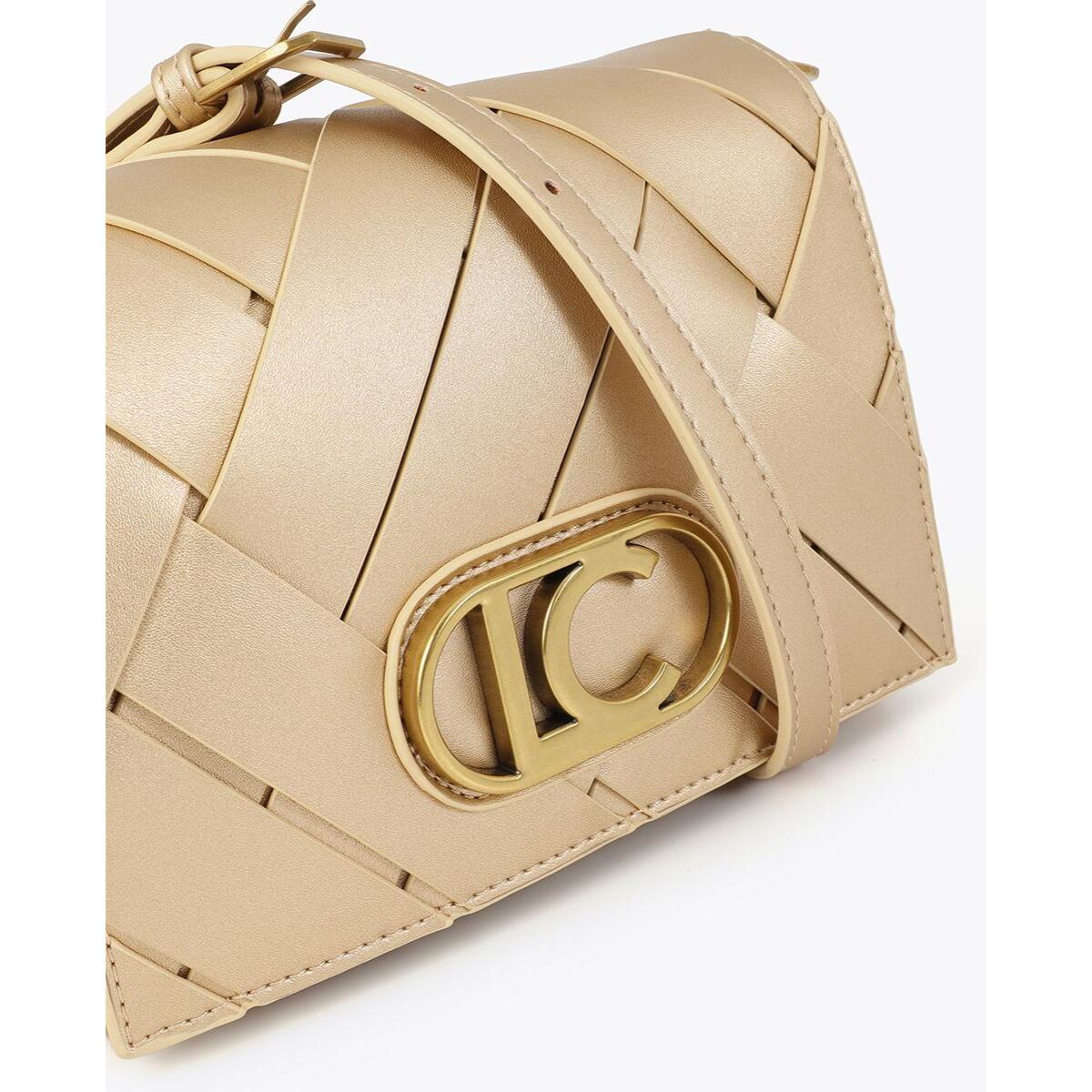 Borsa a tracolla intrecciata