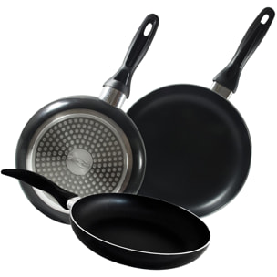 San ignacio - set de útiles de cocina: cuchillos y sartenes