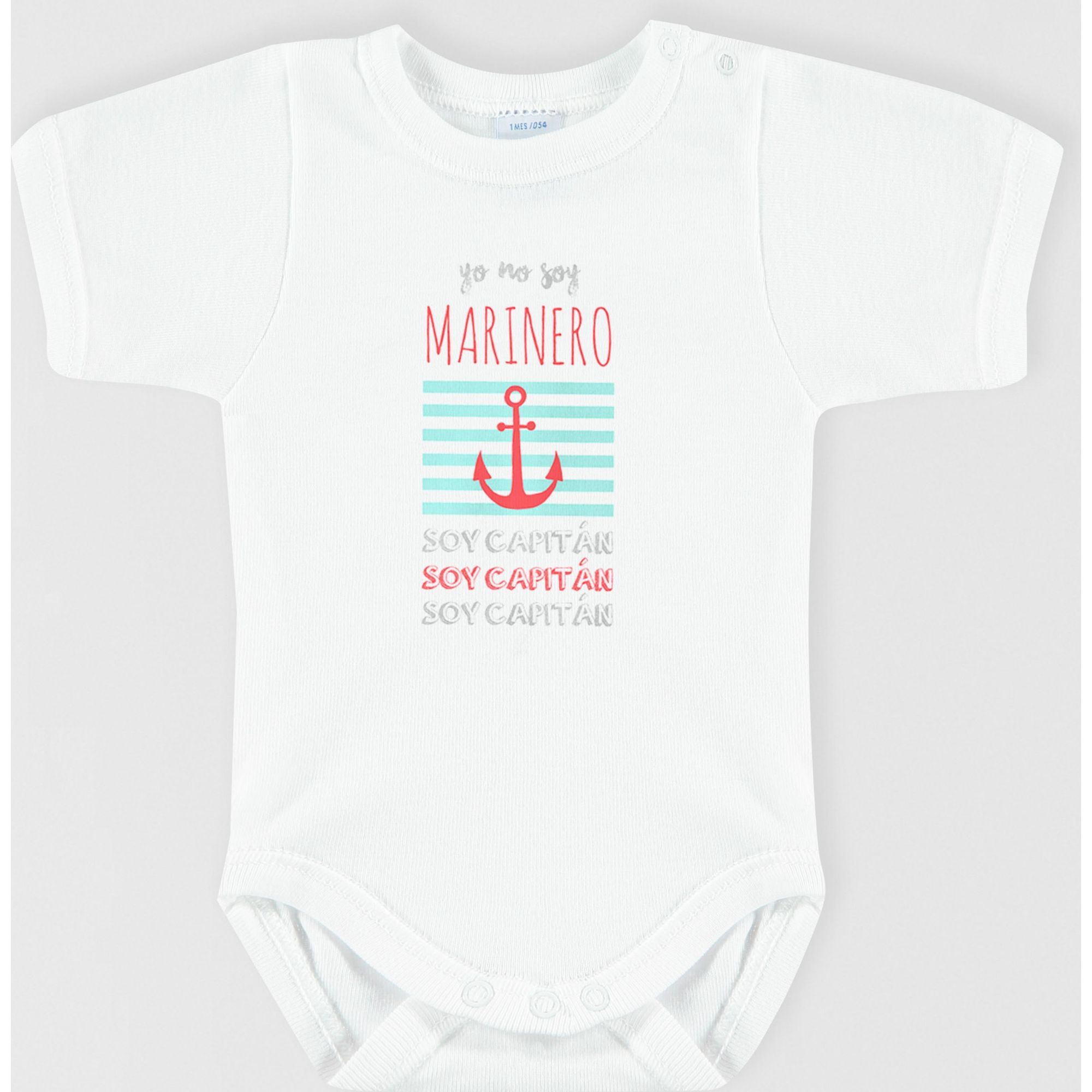 Body bebé personalizado frases algodón