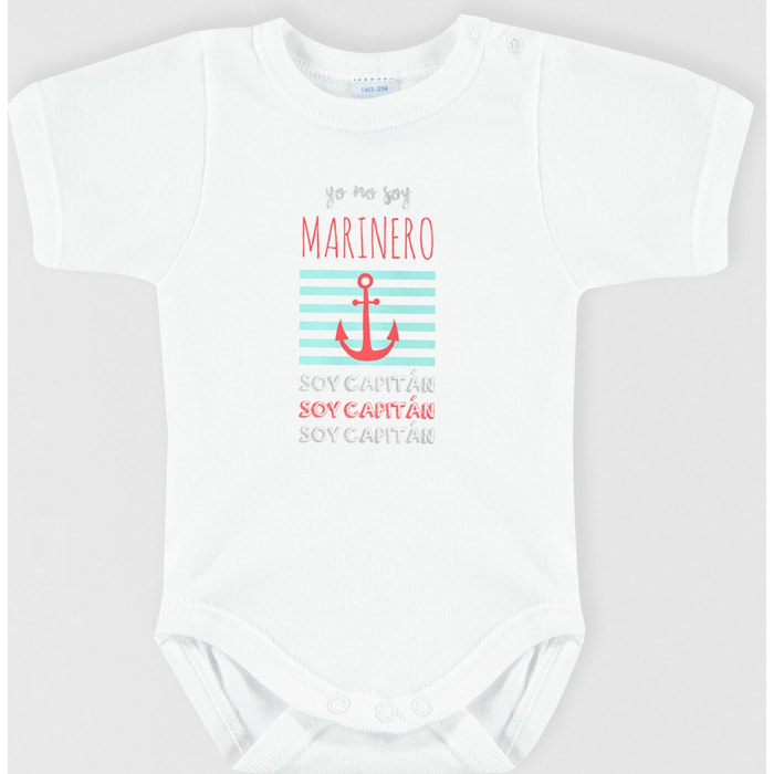 Body bebé personalizado frases algodón