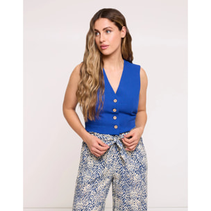 Pantalón Largo Azul - Lomana