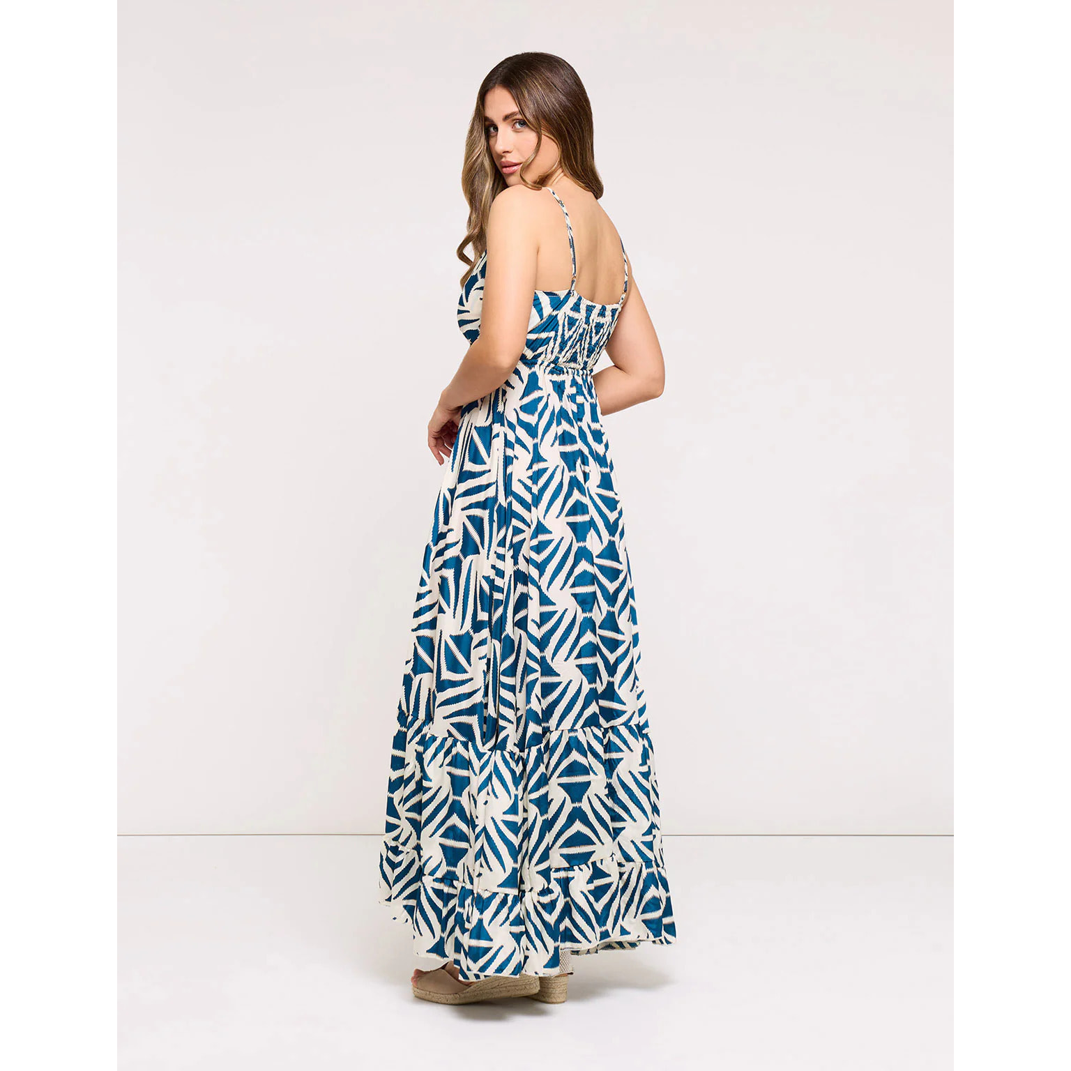 Vestido Largo Azul - Solara Dos