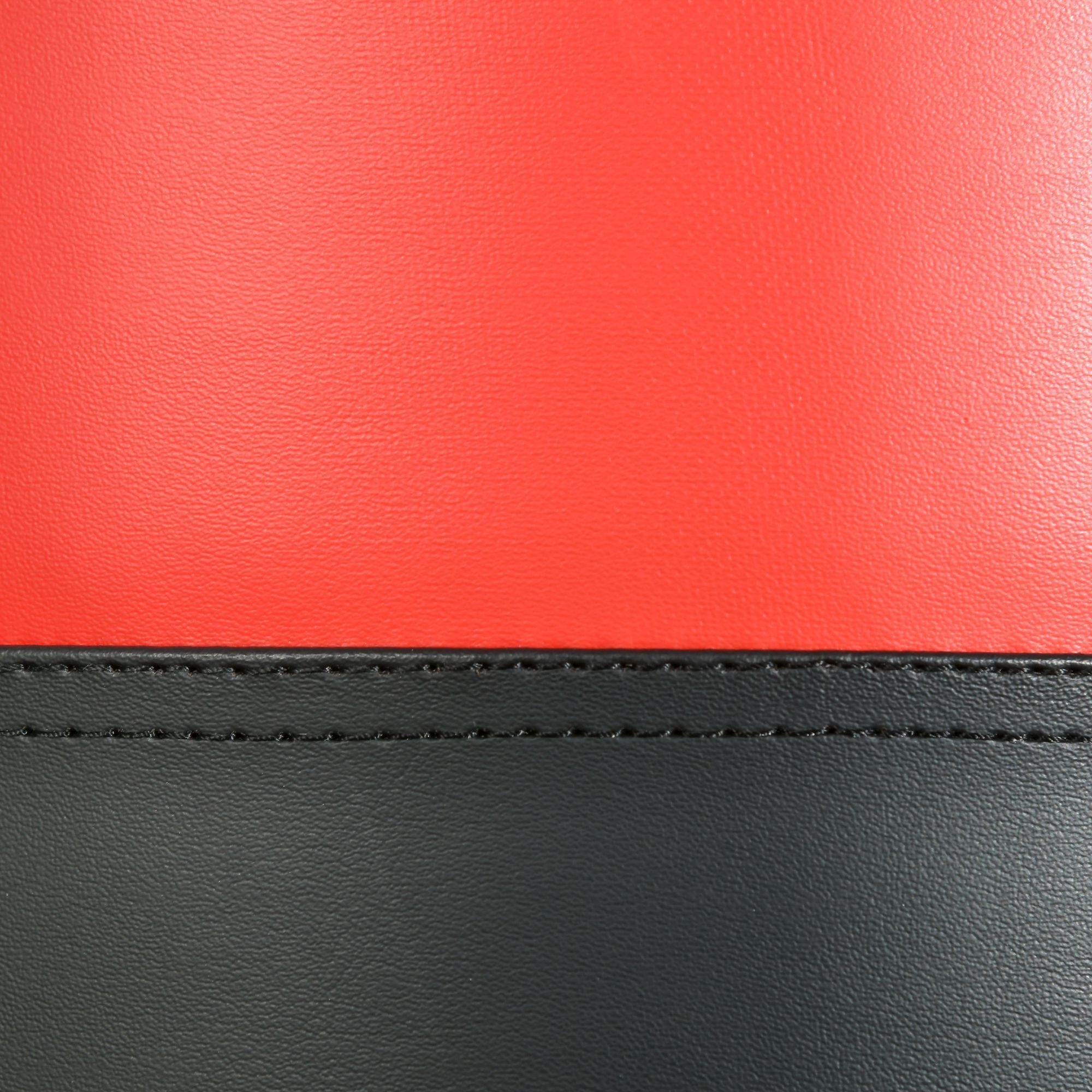 Saco de Boxeo de Pie PU EPE HDPE 60x180 cm Negro y Rojo
