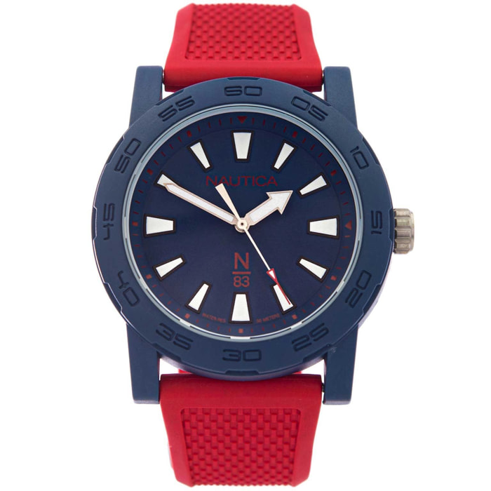 Reloj Nautica NAPATF204 Hombre Analogico Cuarzo con Correa de Silicona