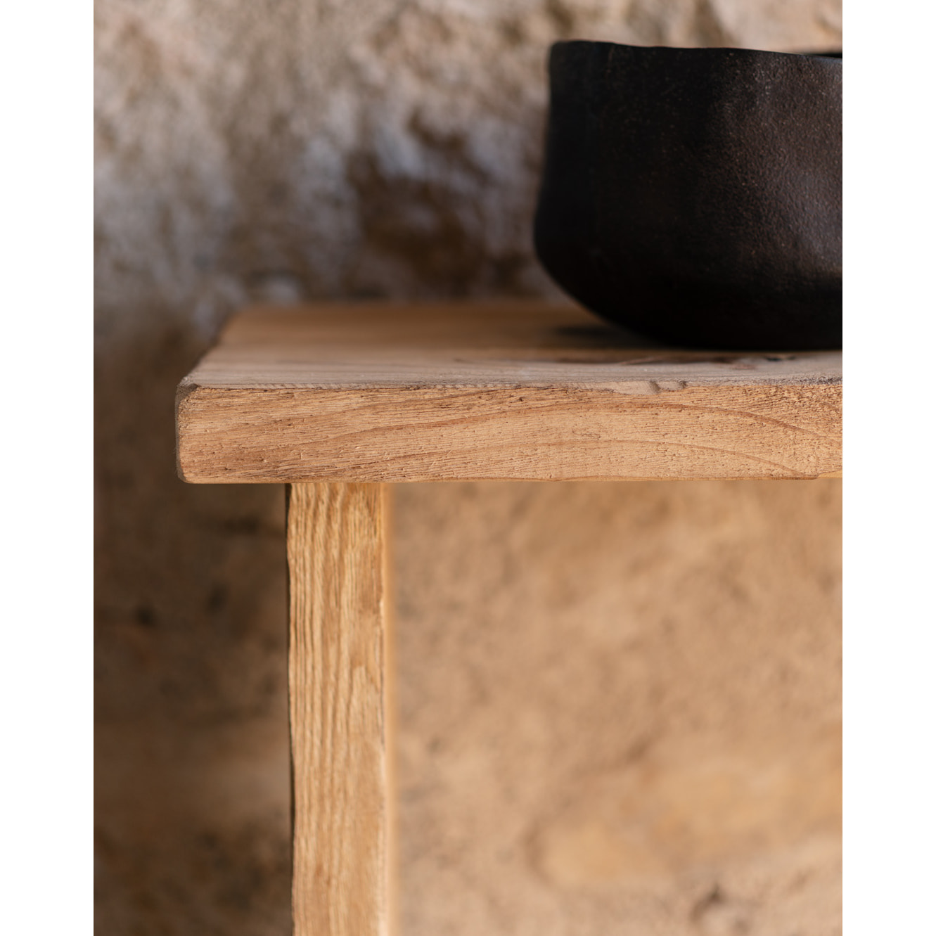 Consolle rustique en bois massif de 109x80cm Hauteur: 80 Longueur: 109 Largeur: 29