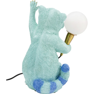 Lampe raton laveur bleu Kare Design