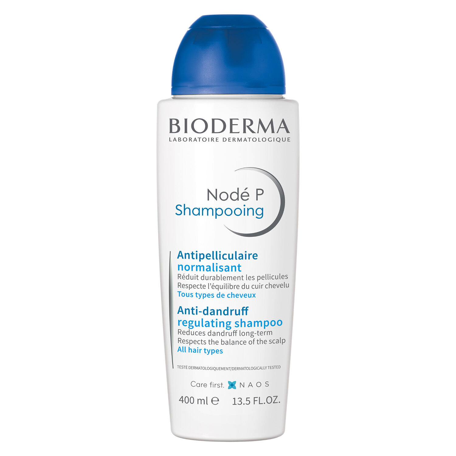 Nodé P - Shampooing Antipelliculaire Normalisant - Tous Types de Cheveux - 400 ml