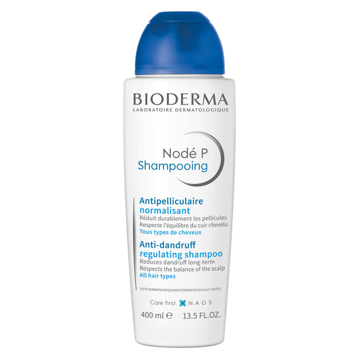 Nodé P - Shampooing Antipelliculaire Normalisant - Tous Types de Cheveux - 400 ml