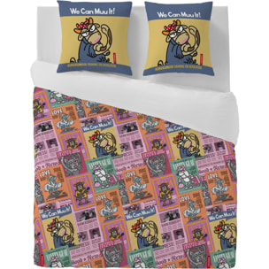 Funda Nórdica Kukuxumusu Kiosko Girls - 100% algodón -