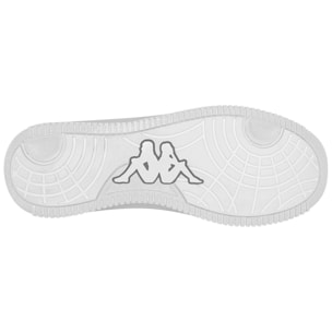 Kappa - Sneakers Donna Bianco - Logo Maserta Silver
