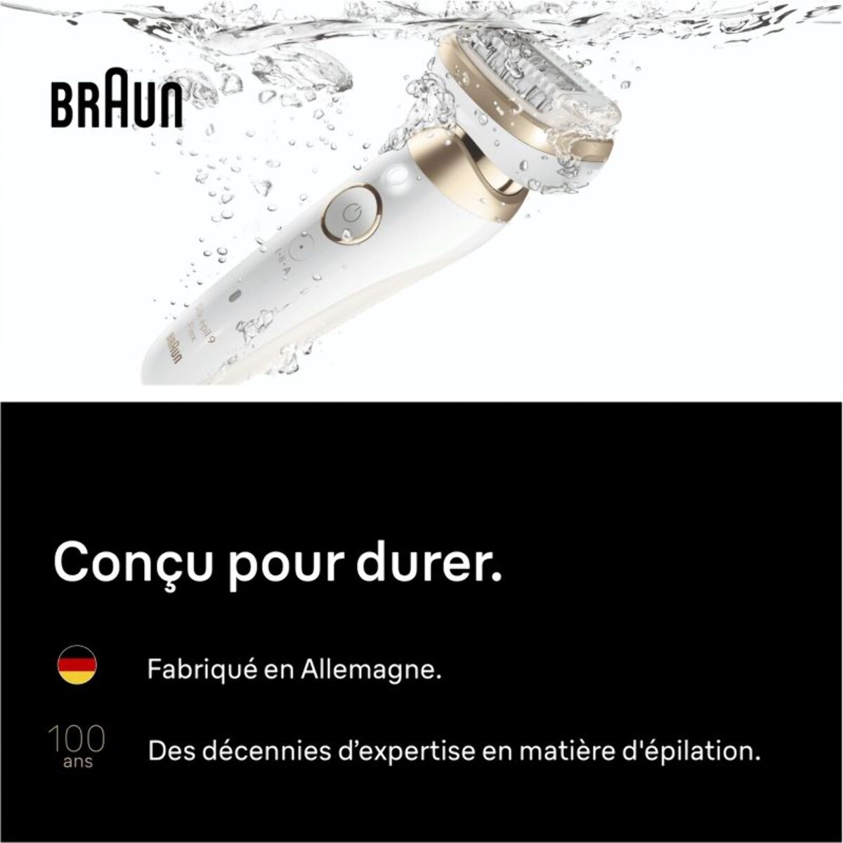 Epilateur électrique BRAUN Silk-épil SES 9-060 3D Flex