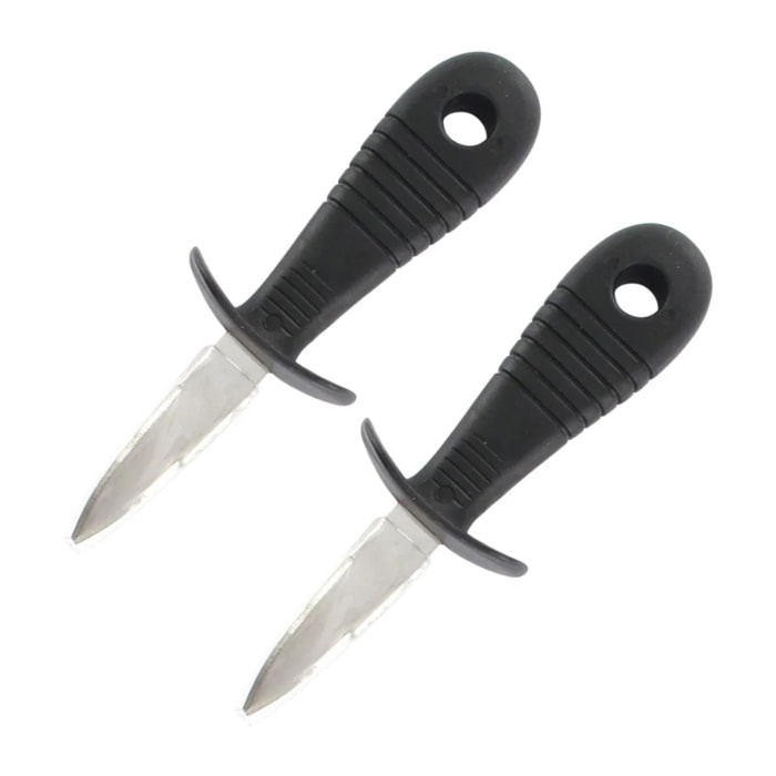Ensemble de 2 Couteaux à huîtres 15,5 cm Fackelmann
