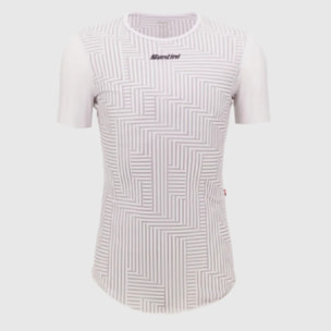 Cool Men's Short Sleeve Base Layer - Bi - Blanco