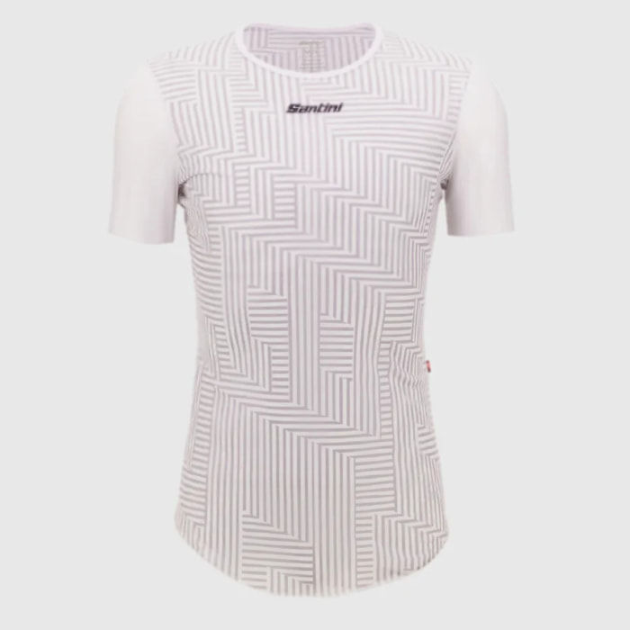Cool Men's Short Sleeve Base Layer - Bi - Blanco