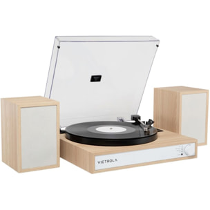 Platine vinyle VICTROLA HARMONY BT BOIS NATUREL