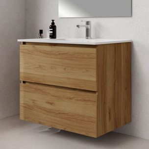 Ensemble de salle de bain SEA Alday, 80cm, Bois Teck