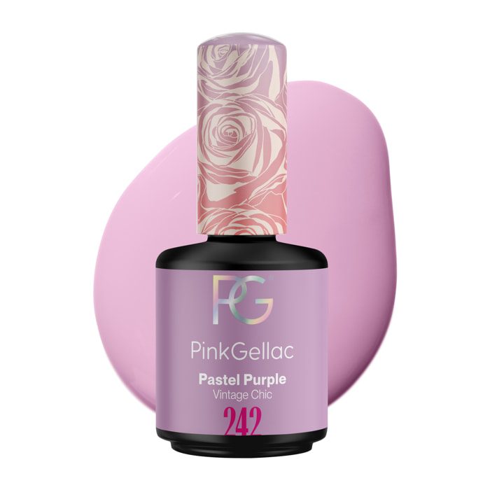 Vernis semi-permanent - 242 Pastel Purple - 15 ml