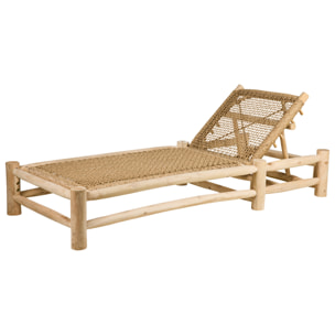 TECTONA SUN - LETTINO PRENDISOLE - misura 200x86x32