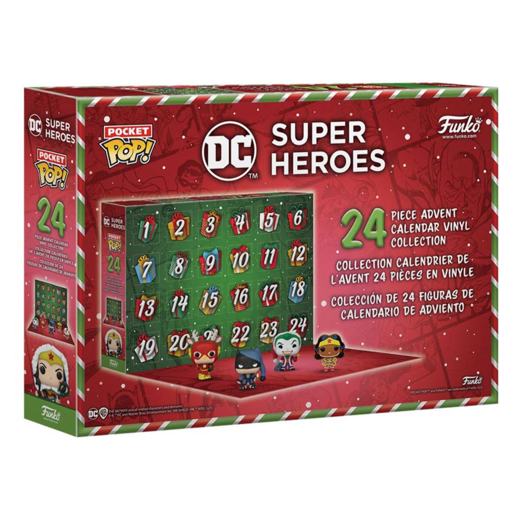 Dc Comics Pocket Pop! Calendario Dell'avvento 2023 Funko