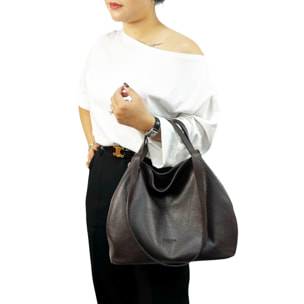 Bolso de mano Cheval Firenze Alfa Marrón Oscuro